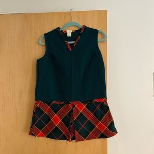1950/1960s plaid jumper